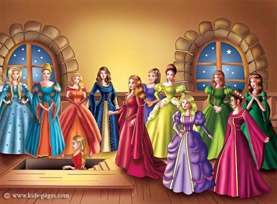 twelve dancing princesses