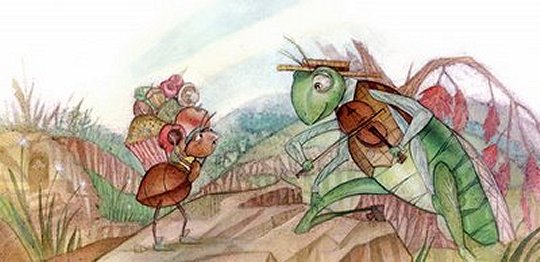 The Ant and the Grasshopper